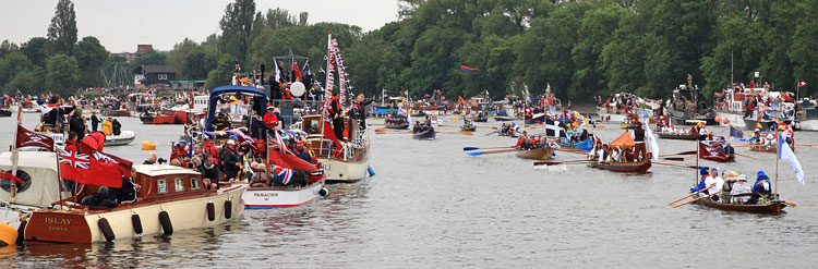 Jubilee Pageant before start